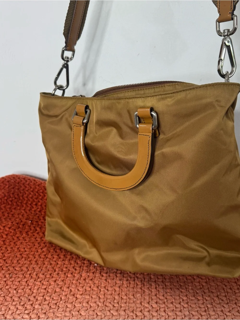 Prada Tessuto Nylon Top Handle Bag - Picture 9 of 14